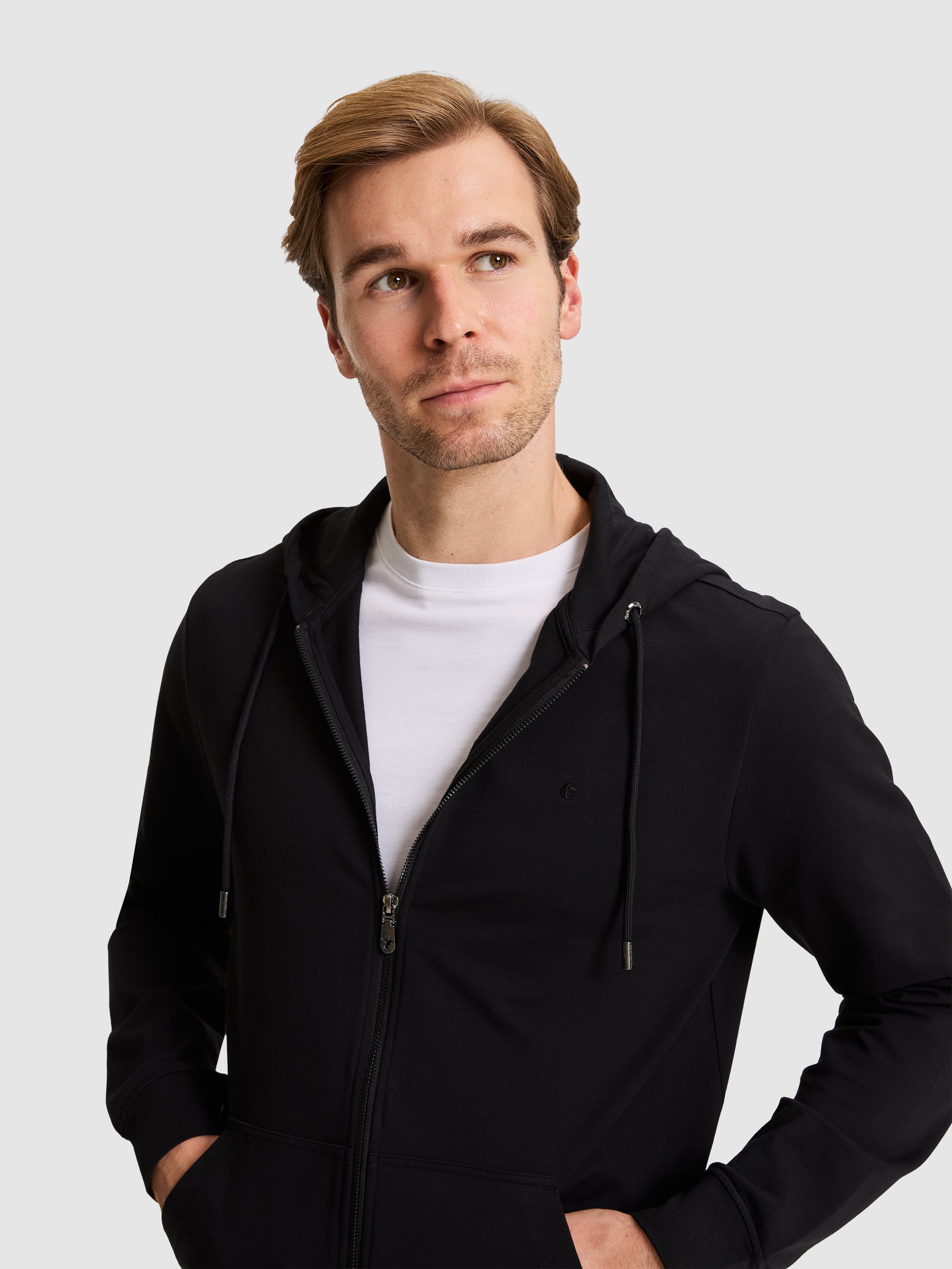 Siyah Regular Fit Sweatshirt - 50320608018