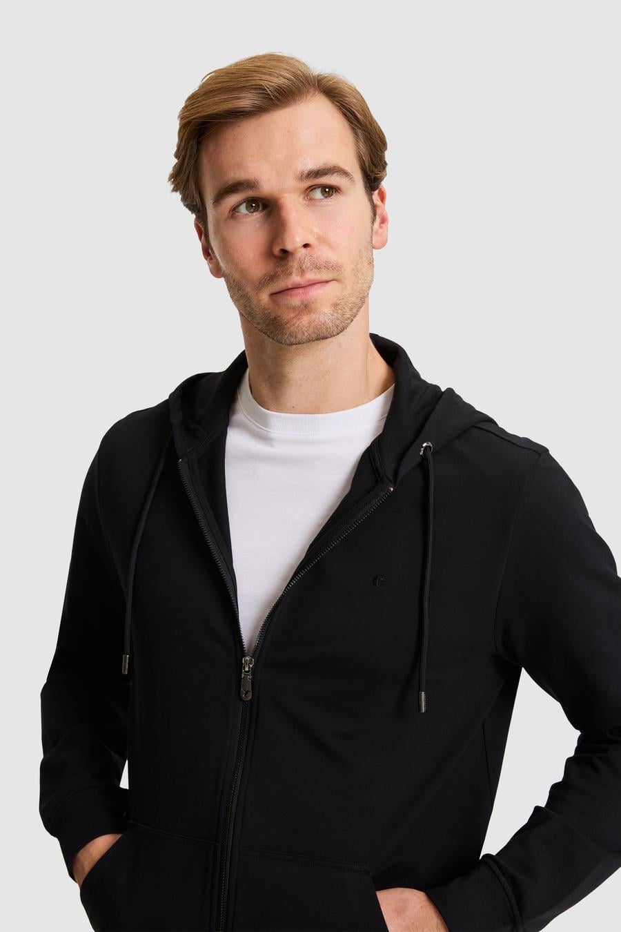 Siyah Regular Fit Sweatshirt - 50320608018