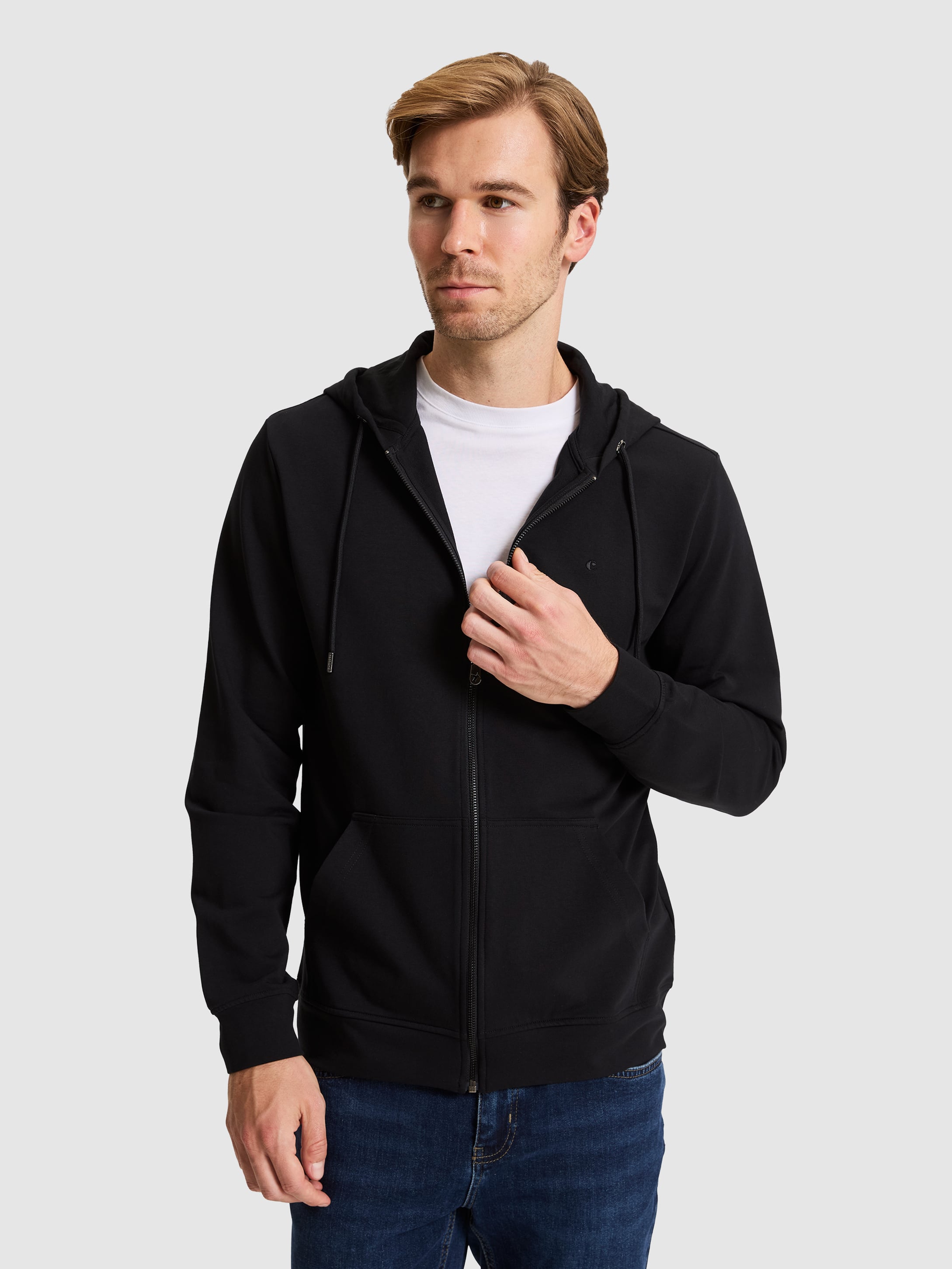 Siyah Regular Fit Sweatshirt