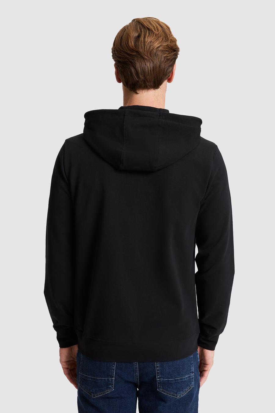 Siyah Regular Fit Sweatshirt - 50320608018