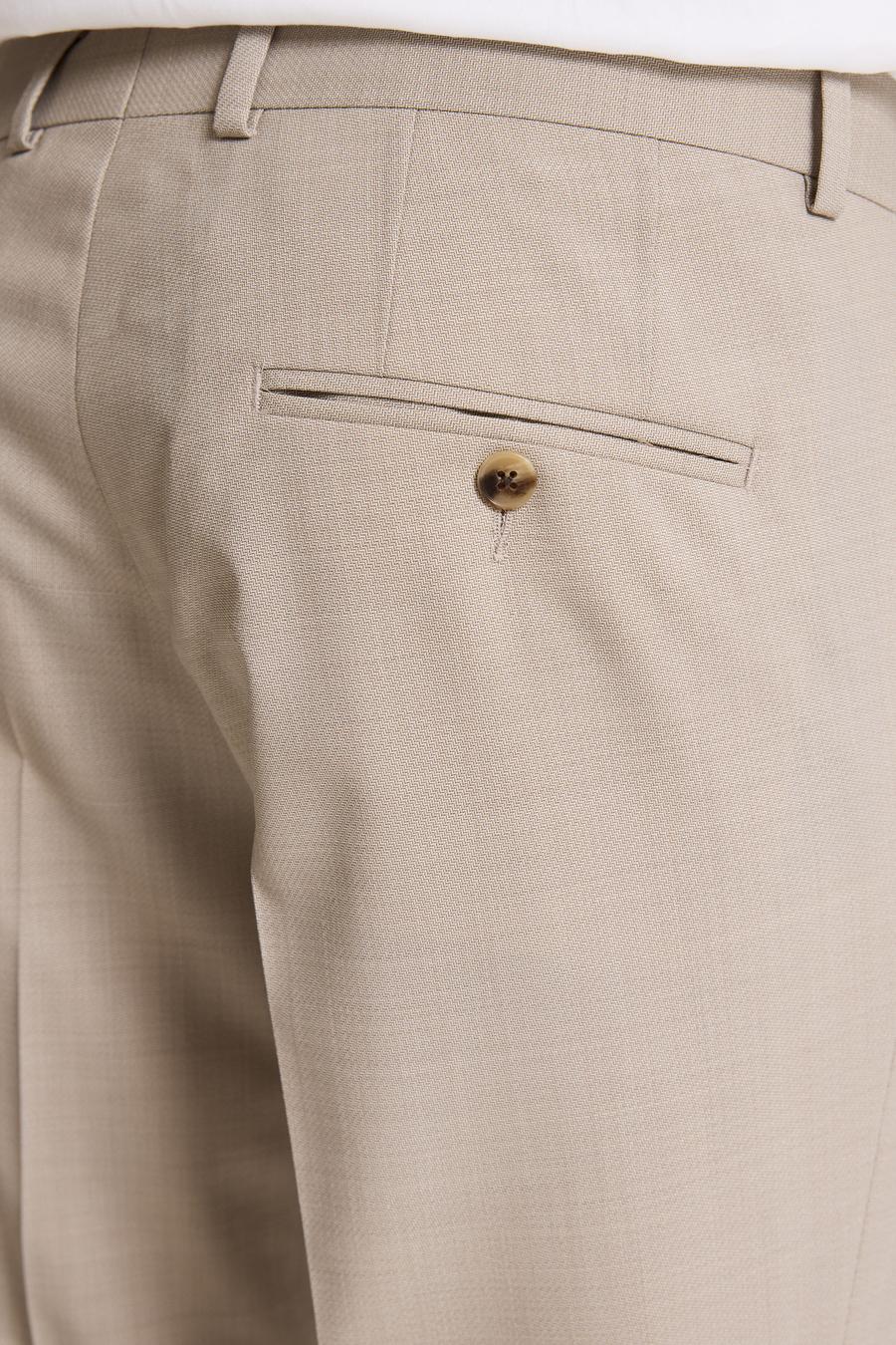 Bej Slim Fit Takım Elbise - 50319153008