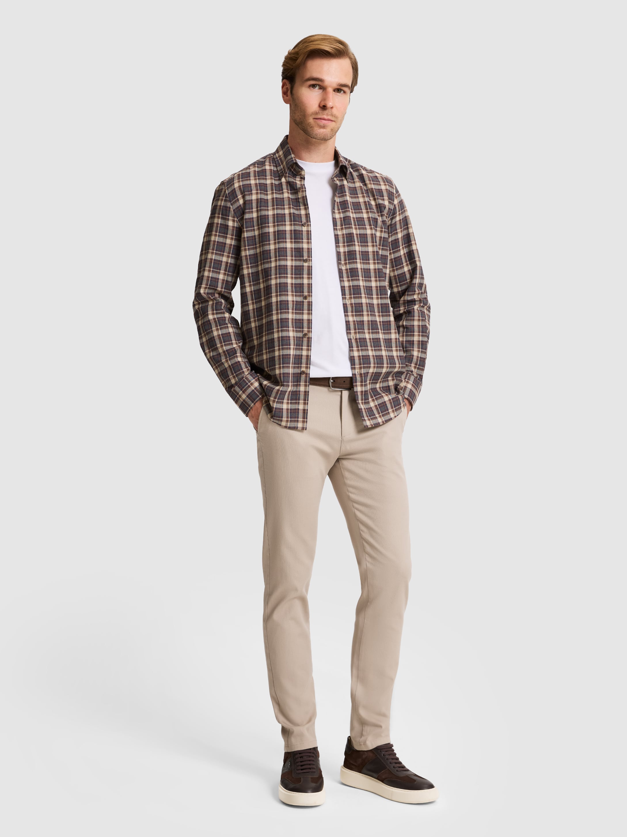 Vizon Slim Fit Kanvas Pantolon