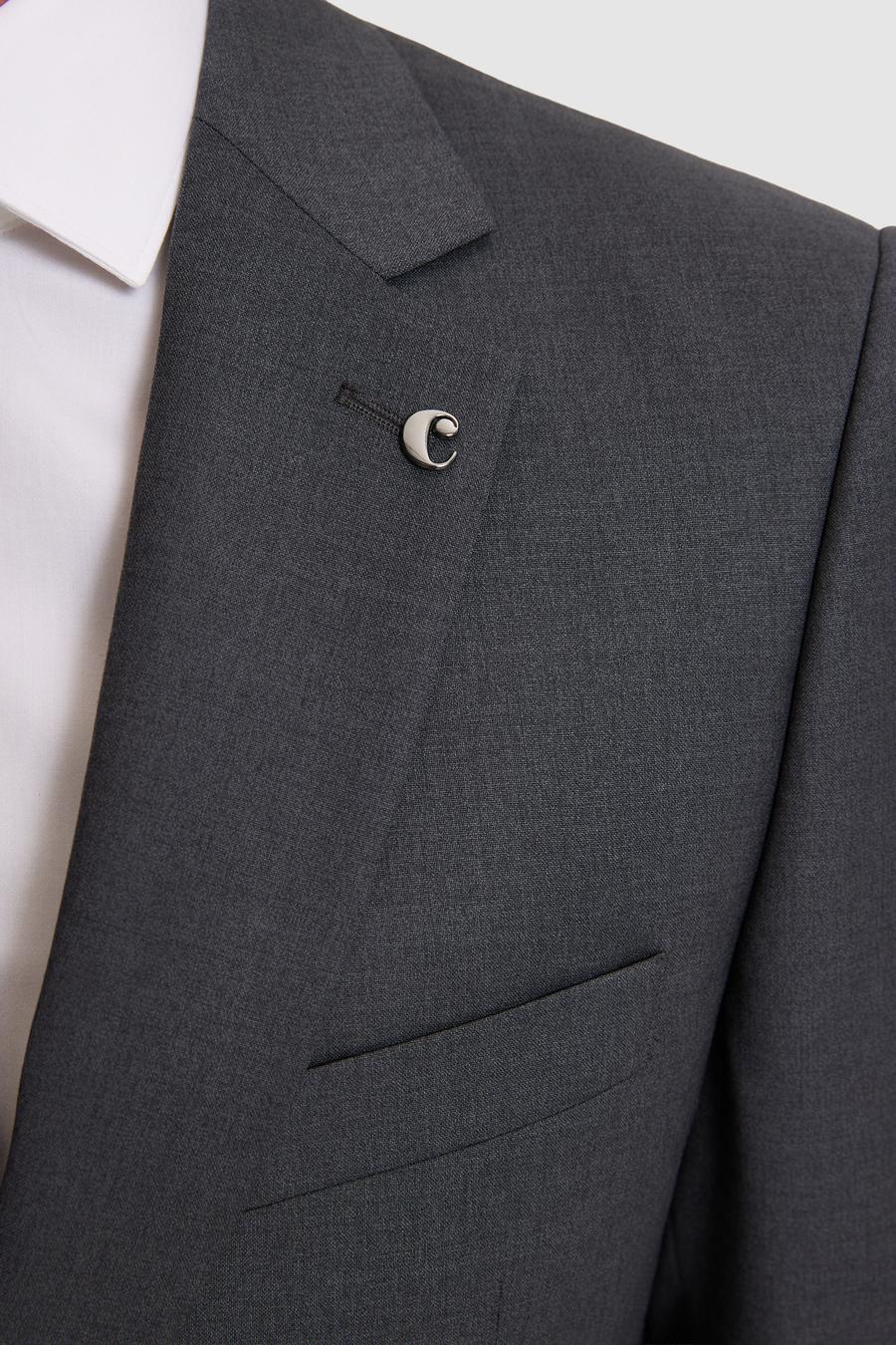 Füme Slim Fit Takım Elbise - 50324487080