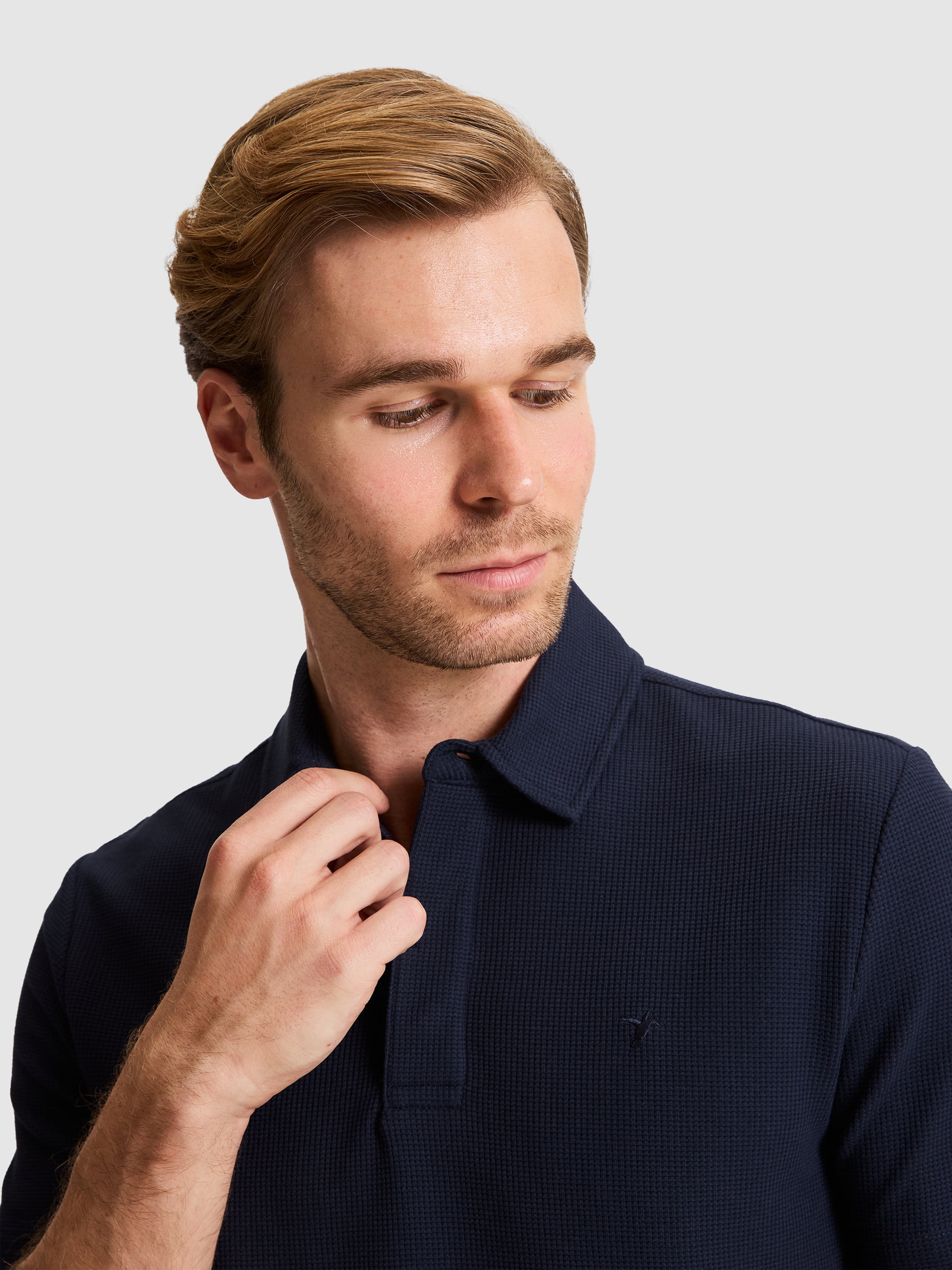 Lacivert Slim Fit Tişört - 50328358023