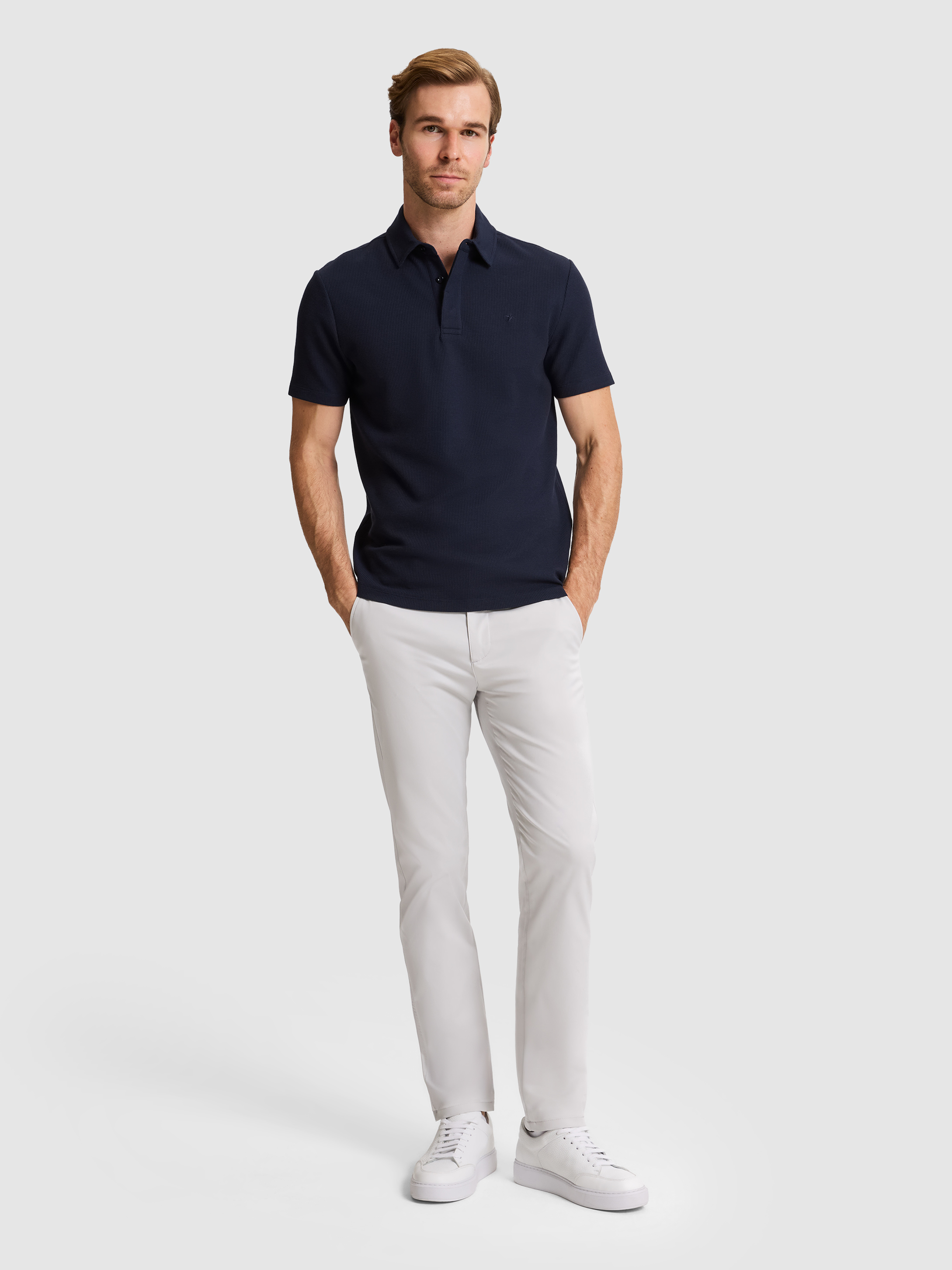 Lacivert Slim Fit Tişört - 50328358023