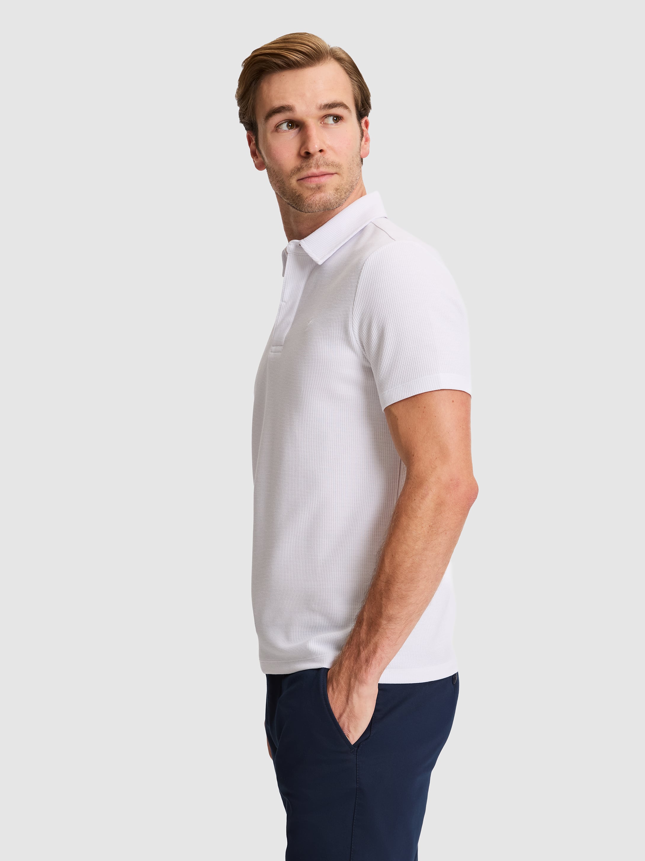 Beyaz Slim Fit Tişört - 50328358021