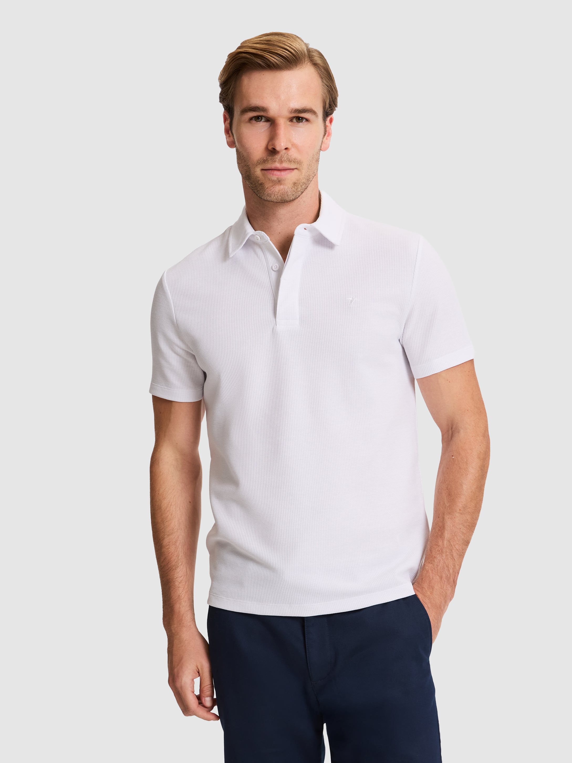 Beyaz Slim Fit Tişört - 50328358021