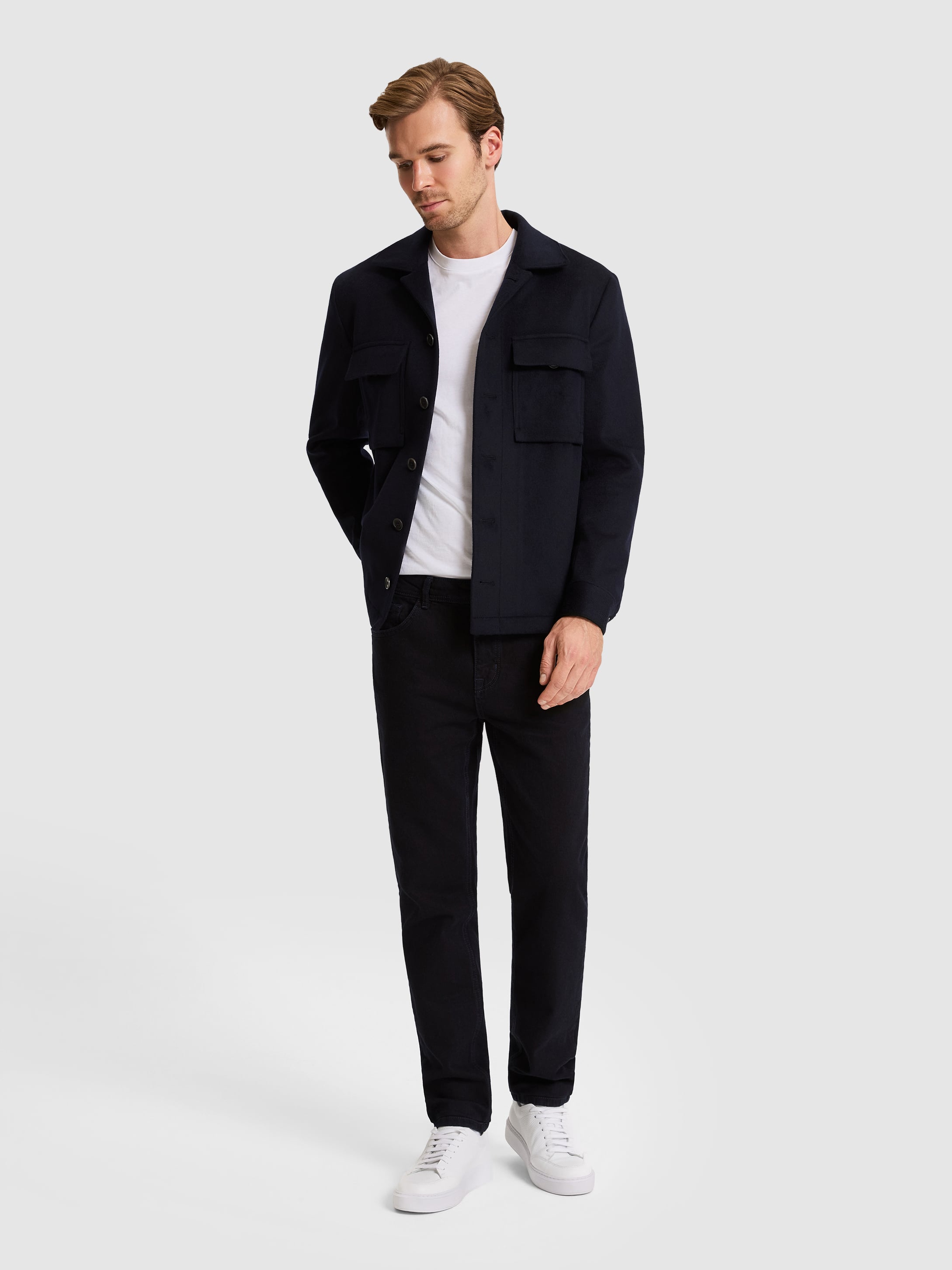 Siyah Slim Fit Jean Pantolon