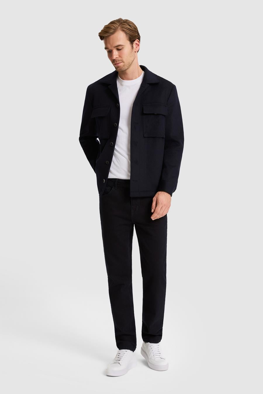 Siyah Slim Fit Jean Pantolon - 50328366007
