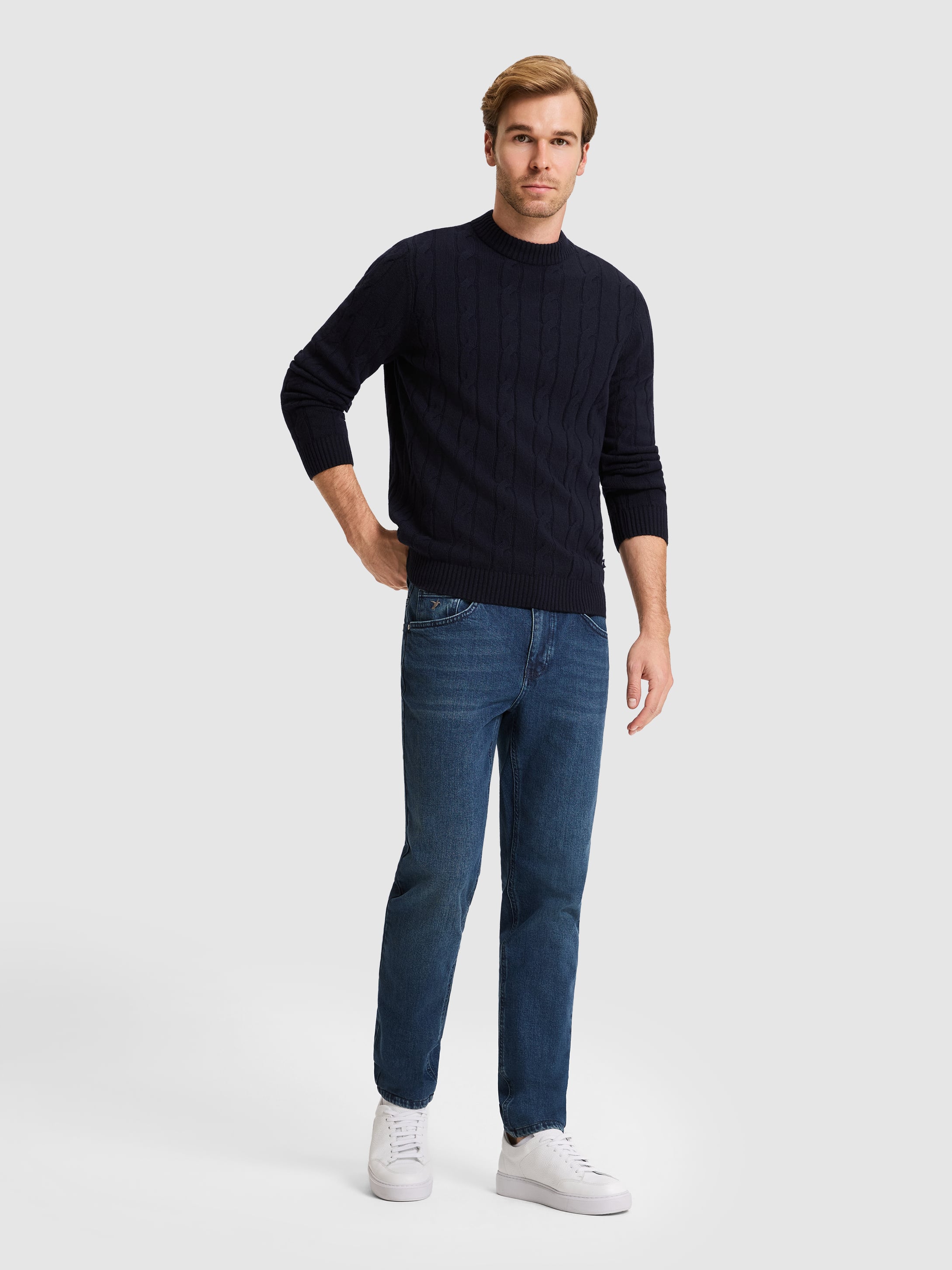 Lacivert Slim Fit Jean Pantolon - 50328280027