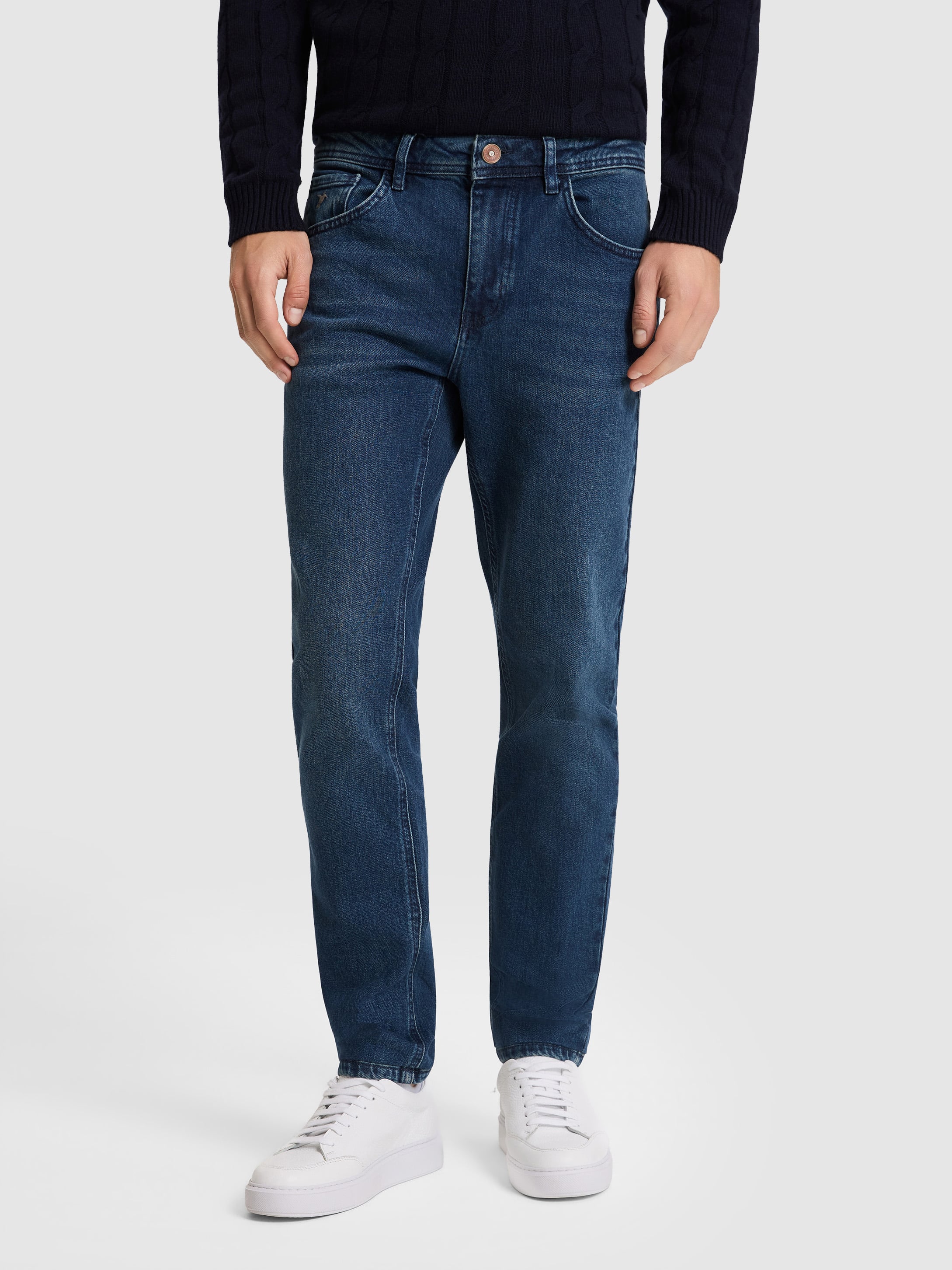Lacivert Slim Fit Jean Pantolon - 50328280027