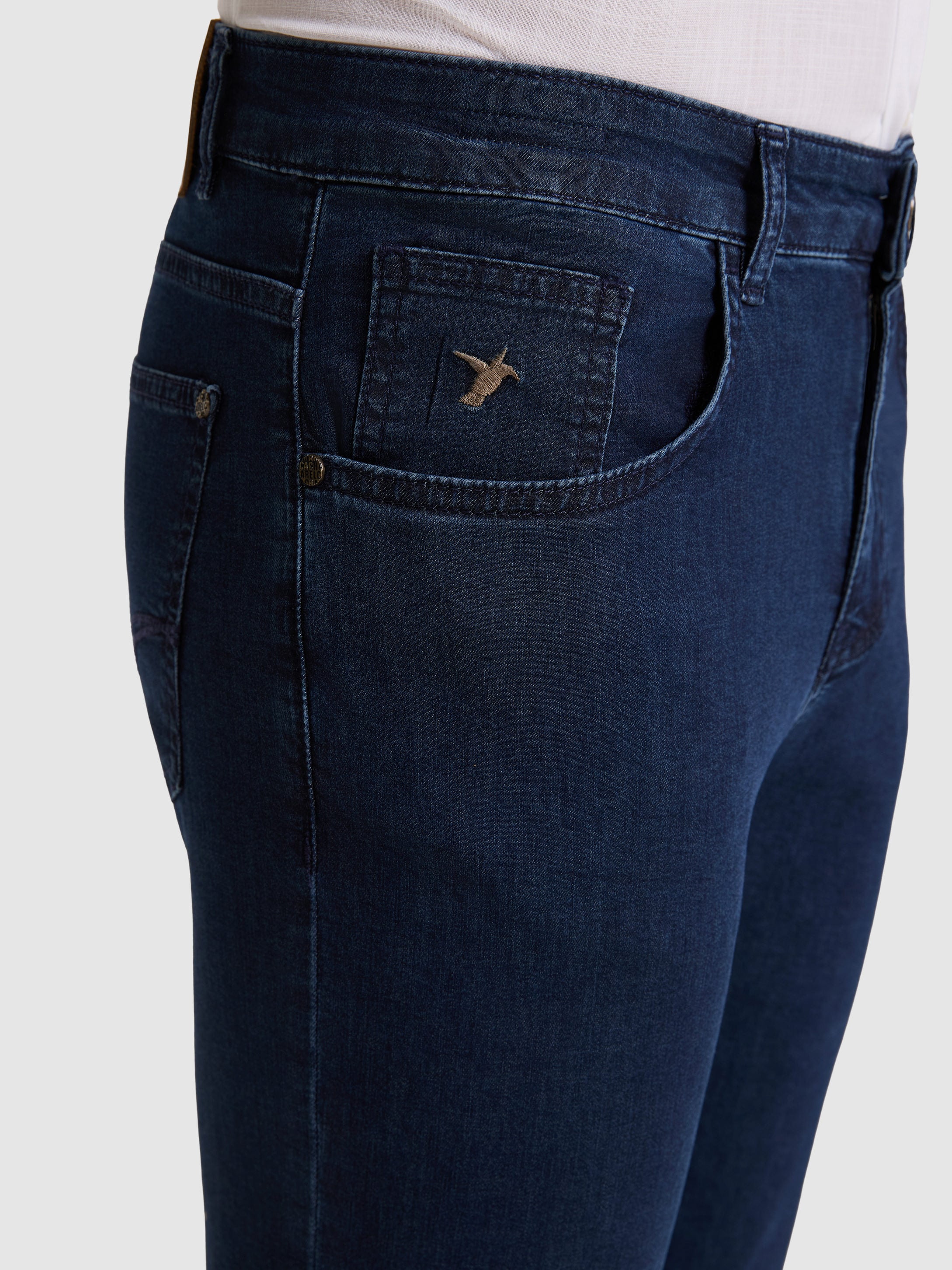 Lacivert Slim Fit Jean Pantolon - 50324279002