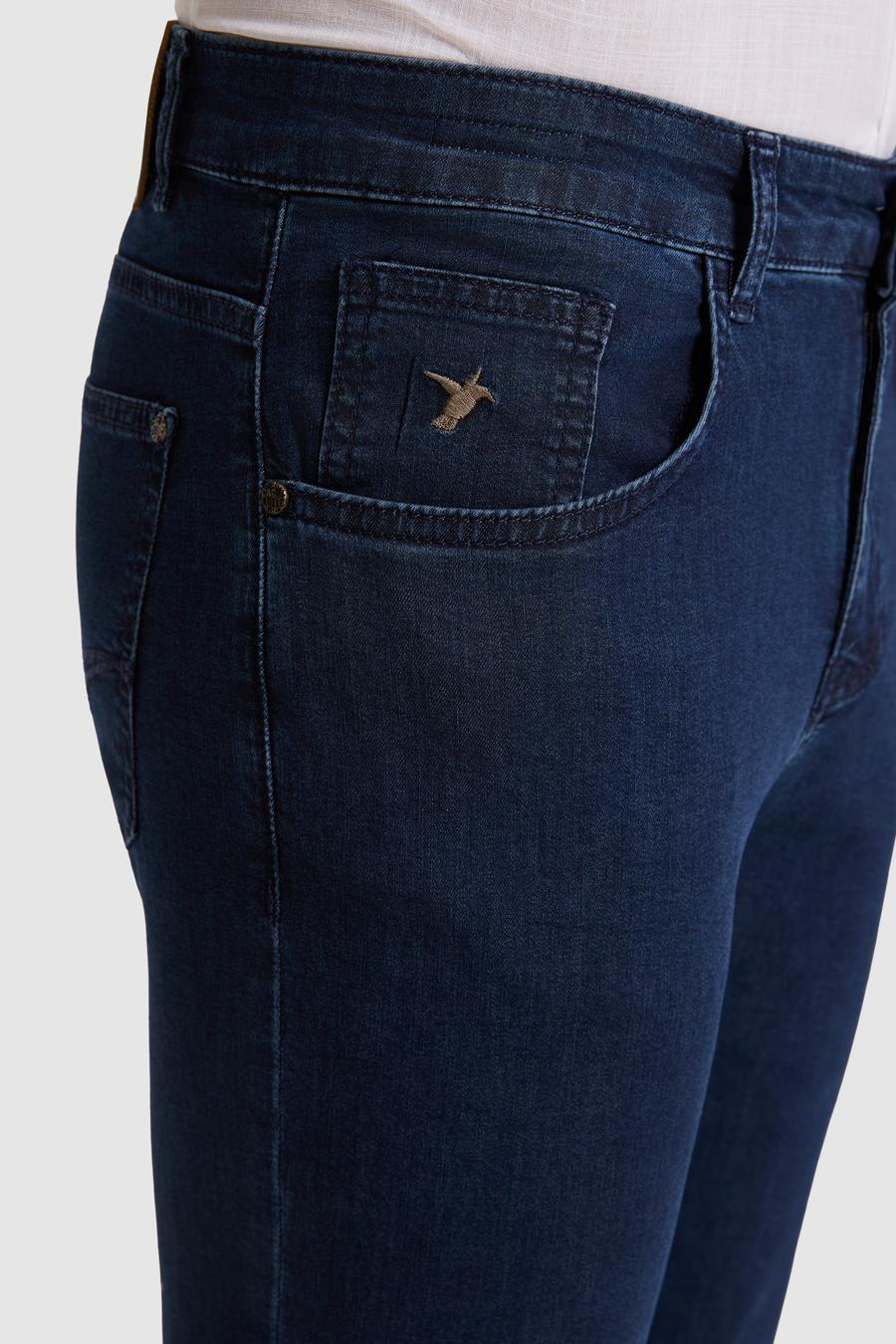 Lacivert Slim Fit Jean Pantolon - 50324279002