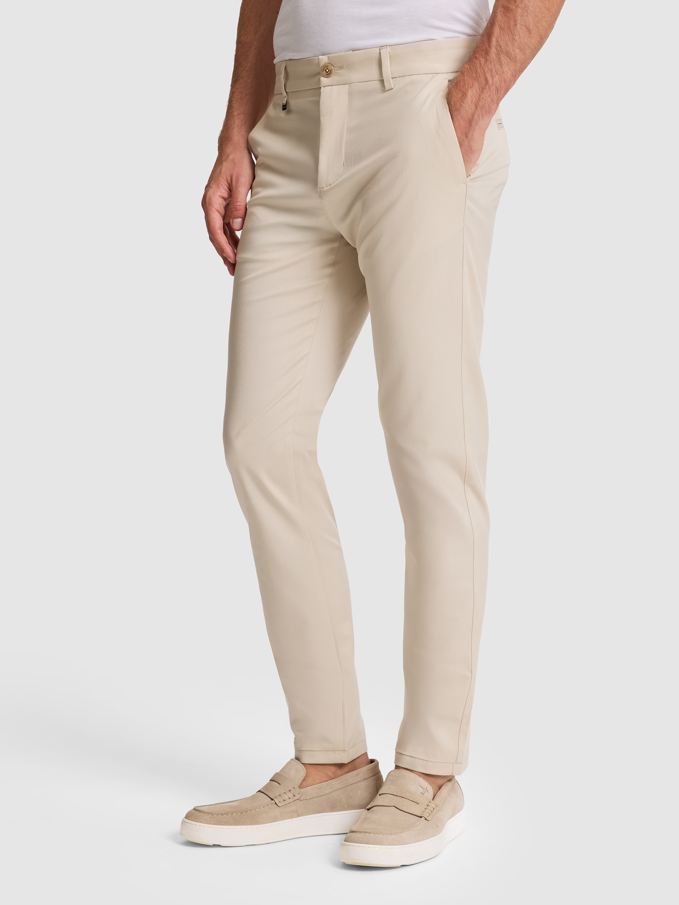 Sarı Slim Fit Pamuk Ekose Gömlek - 50284422025